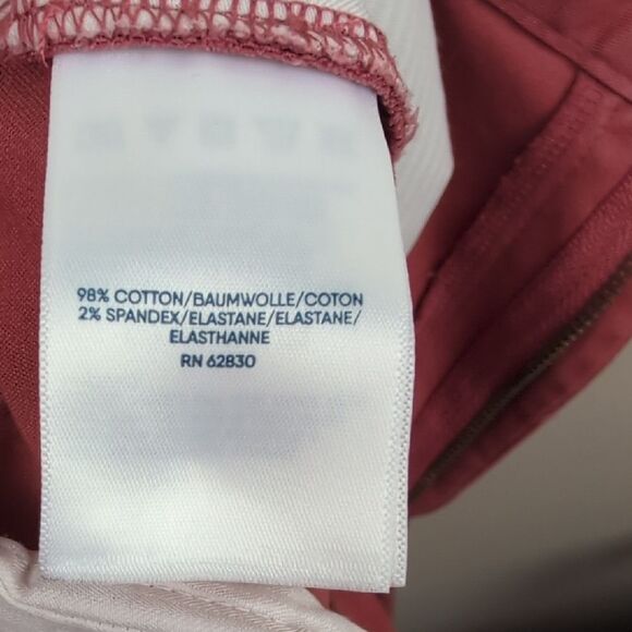 Lands End Men's Traditional Fit Casual Nantucket Red Cotton Shorts Size 44 - Picture 9 of 10